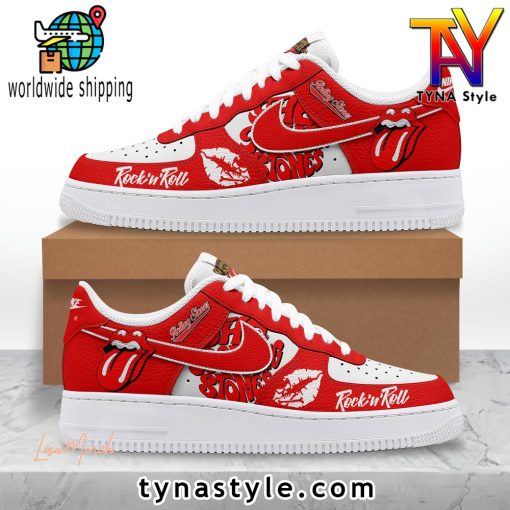 The Rolling Stones Premium Air Force 1 Sneaker Limited Edition