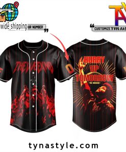 The Weeknd Hurry Up Tomorrow Baseball Jersey Custom