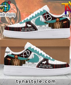 The Weeknd My Love Goes Beyond The Pain Air Force 1 Sneaker