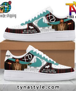 The Weeknd My Love Goes Beyond The Pain Air Force 1 Sneaker