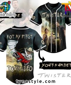 Twisters Not My First Tonardeo Custom Name Baseball Jersey