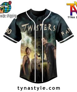 Twisters Not My First Custom Name Baseball Jersey