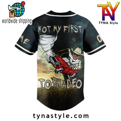 Twisters Not My First Tonardeo Custom Name Baseball Jersey