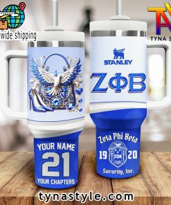 Zeta Phi Beta Custom 40 OZ Stanley Tumbler