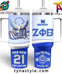 Zeta Phi Beta Custom 40 OZ Stanley Tumbler