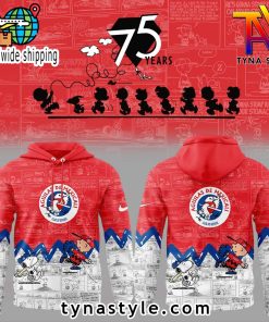 Aguilas de Mexicali 75th Anniversary of Peanuts Hoodie