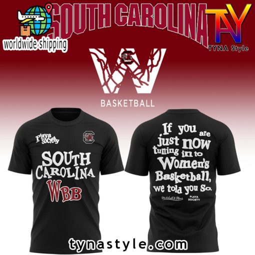 South Carolina Gamecocks NCAA x Playa Society Black T-Shirt