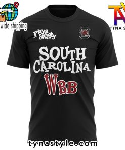 Black South Carolina Gamecocks NCAA x Playa Society TShirt