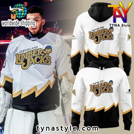 Cleveland Monsters Lumberjacks Throwback Hoodie