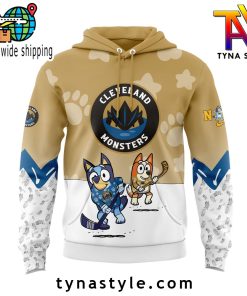 Cleveland Monsters x Bluey and Bingo Hoodie