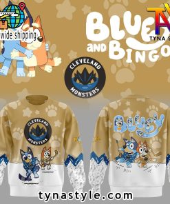 Cleveland Monsters x Bluey and Bingo Sweatshirt