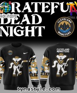 Cleveland Monsters x Grateful Dead Night Nike Sweatshirt