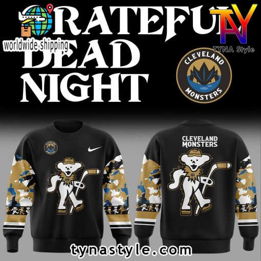 Cleveland Monsters x Grateful Dead Night Nike Sweatshirt