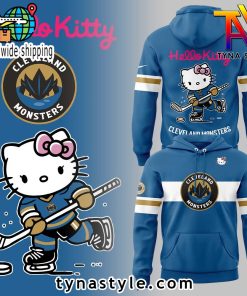 Cleveland Monsters x Hello Kitty Hoodie Limited Edition