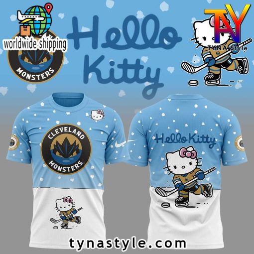 Cleveland Monsters x Hello Kitty T-Shirt