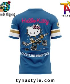 Cleveland Monsters x Hello Kitty TShirt Limited Edition