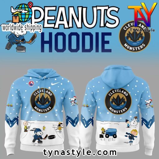 Cleveland Monsters x Peanuts & Snoopy Nike Hoodie