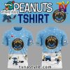 Cleveland Monsters x Peanuts & Snoopy Nike T-Shirt Snow Night