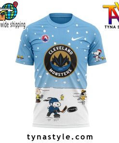 Cleveland Monsters x Peanuts & Snoopy Nike T-Shirt