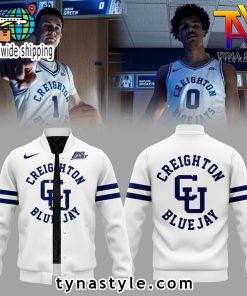 Creighton Bluejay Alumni Day Uniforms Baseball Jacket