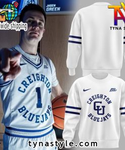 Creighton Bluejay Men’s Basketball Sweatshirt Custom For Fans