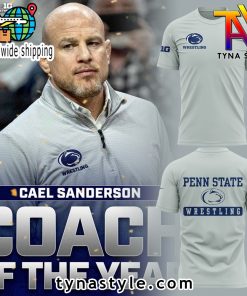 DK Penn State New Cael Sanderson Coach Of The Year T-Shirt