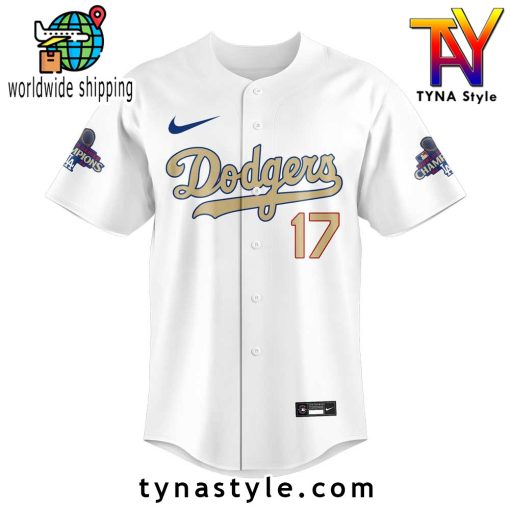 Dodgers Gold Collection Shohei Ohtani Baseball Jersey For Fans