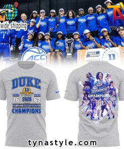 Duke Blue Devils ACC CHAMPIONS Limited Edition T-Shirt