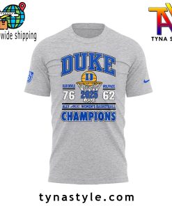 Duke Blue Devils ACC CHAMPIONS Limited Edition T-Shirt