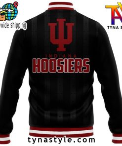 Indiana Hoosiers Basketball Jacket Black Limited Edition