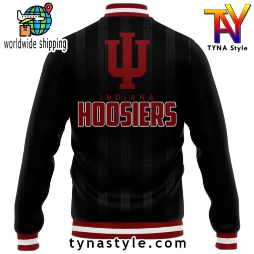 Indiana Hoosiers Basketball Jacket Black Limited Edition