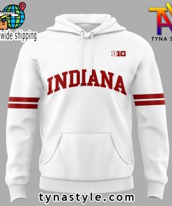 Indiana Hoosiers Hoodie White Limited Edition