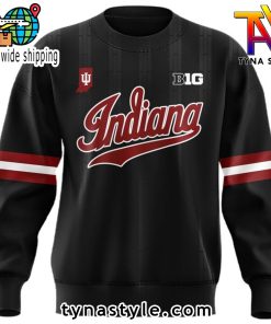 Indiana Hoosiers Sweatshirt Black Custom For Fans