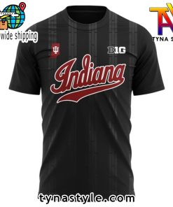 Indiana Hoosiers T-Shirt Black Custom For Fans