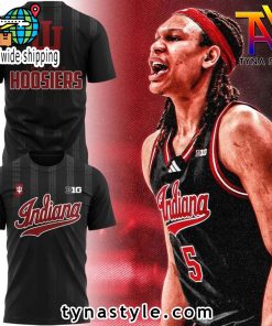 Indiana Hoosiers T-Shirt Black Limited Edition