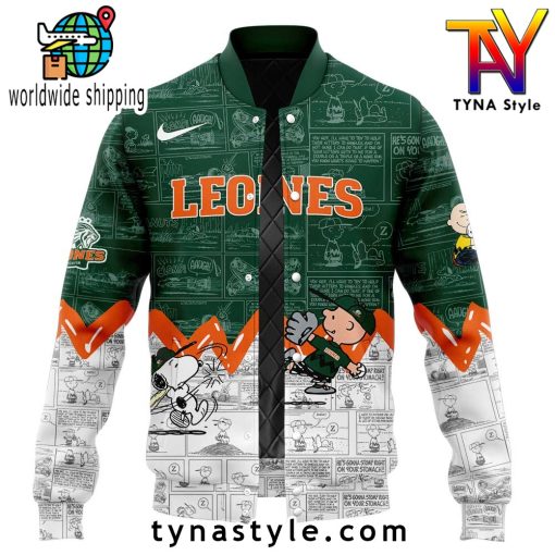 Leones de Yucatán 75 Aniversario de Peanuts Baseball Jacket