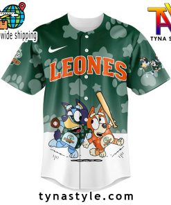 Leones de Yucatán x Bluey and Bingo Baseball Jersey