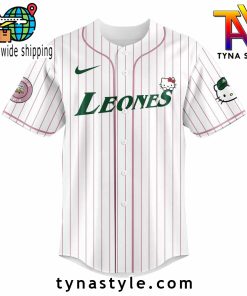 Leones de Yucatán x Hello Kitty Baseball Jersey