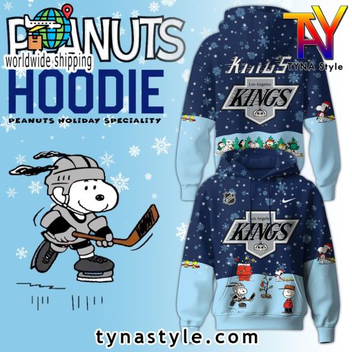 Los Angeles Kings Peanuts and Snoopy Night Hoodie