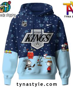 Los Angeles Kings Peanuts and Snoopy Night Hoodie