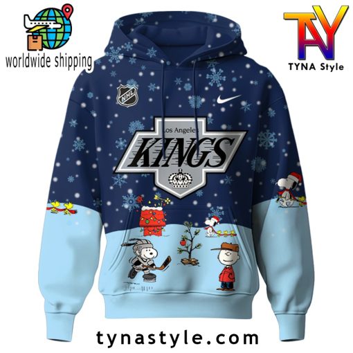 Los Angeles Kings Peanuts and Snoopy Night Hoodie