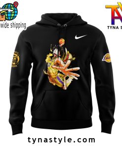 Los Angeles Laker x One Piece Black Hoodie V1