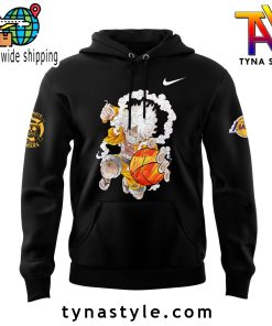 Los Angeles Laker x One Piece Black Hoodie V2