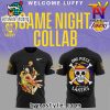 Los Angeles Laker x One Piece Black T-Shirt V2