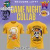 Los Angeles Laker x One Piece Yellow T-Shirt V1