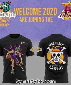 Los Angeles Laker x Zozo One Piece Black T-Shirt