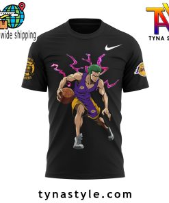 Los Angeles Laker x Zozo One Piece Black T-Shirt