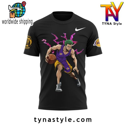 Los Angeles Laker x Zozo One Piece Black T-Shirt