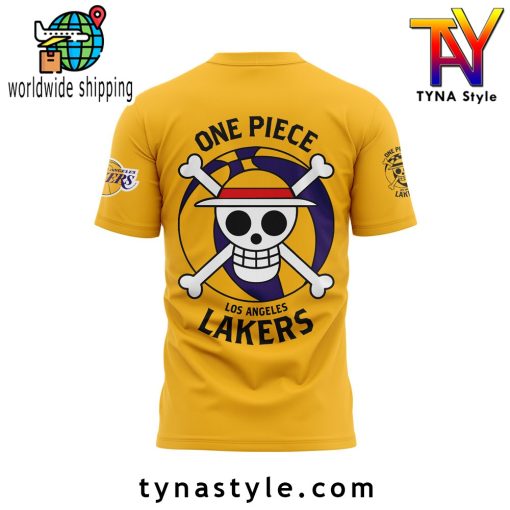 Los Angeles Laker x Zozo One Piece Yellow T-Shirt