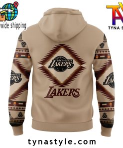 Los Angeles Lakers Native American Heritage Nike Hoodie